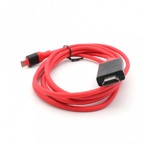 Kabl Type C M na HDMI M 2m JWD-V2 crveni slika 1