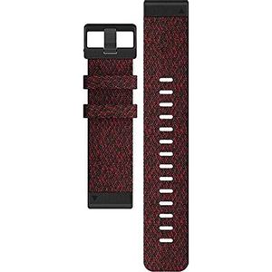 Garmin Zamjenski remen za fenix 6 - Heathered Red Nylon                       