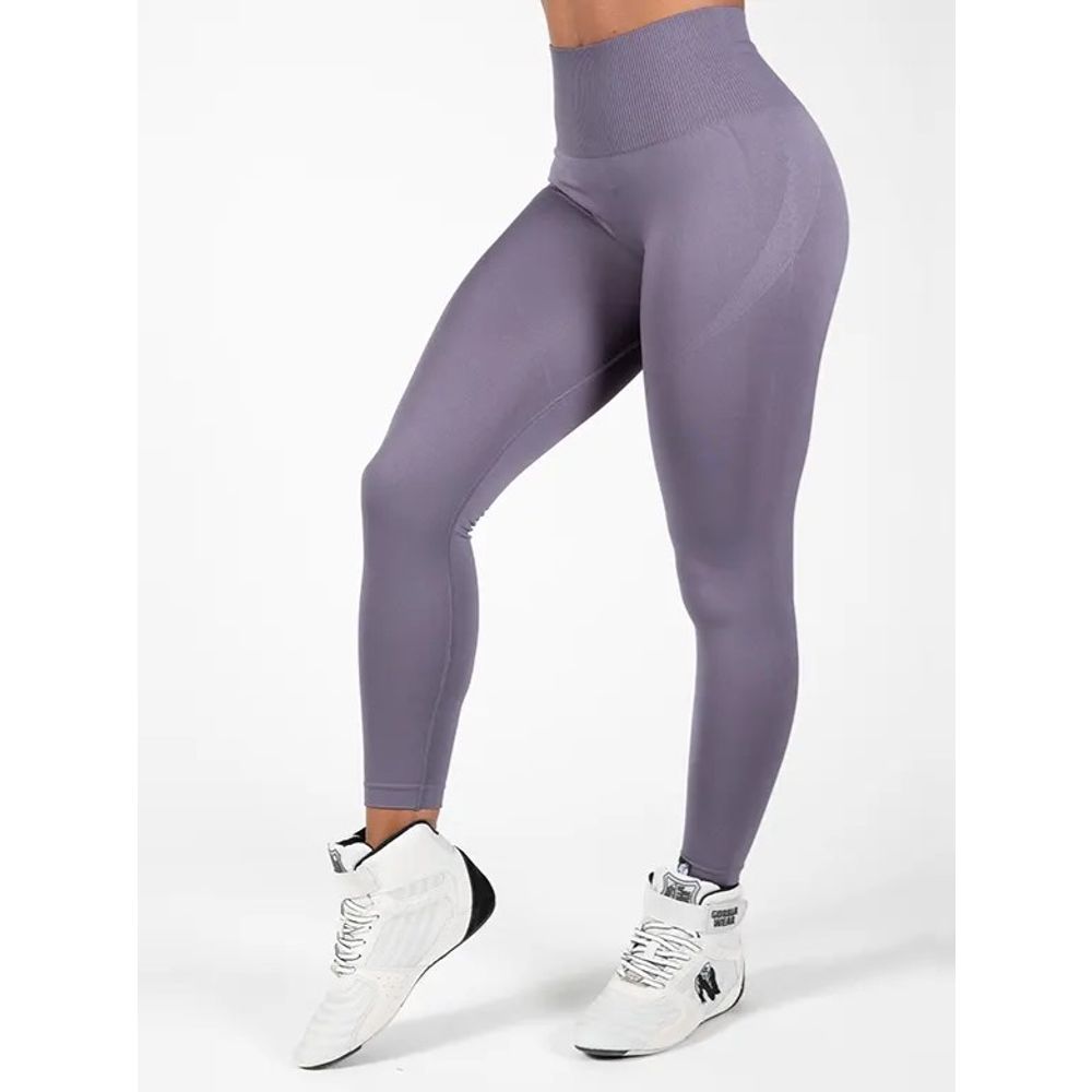 Gorilla Wear YAVA Set helanke i top, Sivi slika 3