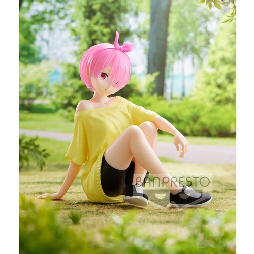 Starting Life in Another World Re:Zero Relax Time Ram Training Syle figure 14cm slika 5