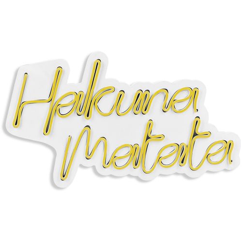 Hakuna Matata - Yellow Yellow Decorative Plastic Led Lighting slika 7