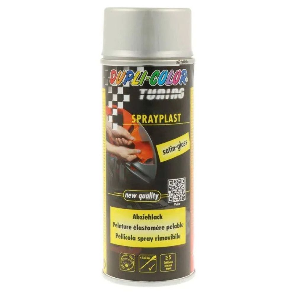 Dupli Color Sprayplast sprej koji se skida, 400ml, srebrni slika 1