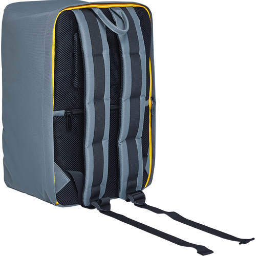 Cabin size backpack for 15.6" laptop, Polyester, Gray slika 5