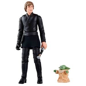 Star Wars: Knjiga Bobe Fetta - Luke Skywalker i Grogu figure 9,5 cm