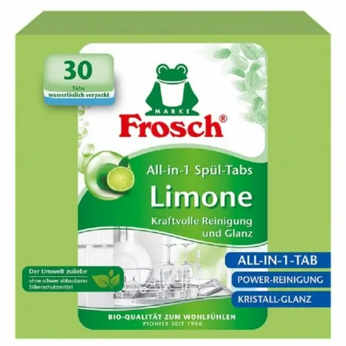 Frosch kapsule za pranje posuđa green lemon 30kom slika 1