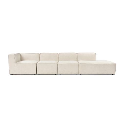 Atelier Del Sofa Kutna garnitura, More M (M8-M1-M1-M3) - Cream slika 3