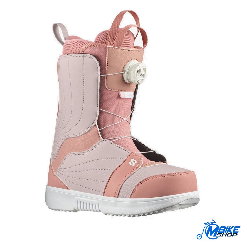 Salomon Ženske čizme za snowboard Pearl Boa, Ash Rose/Liliac Ash/White slika 1