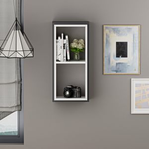 Zera - Anthracite, White Anthracite
White Wall Shelf