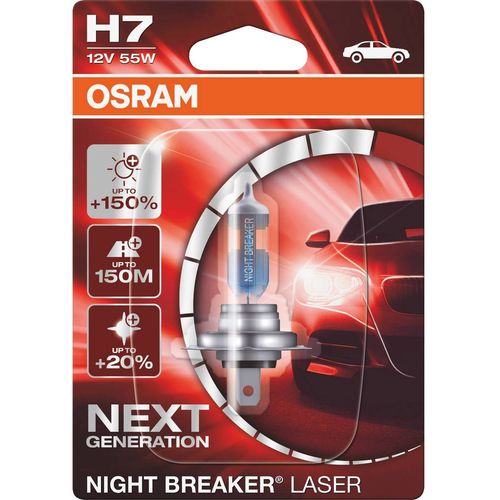 Osram Auto 64210NL-01B halogena žarulja Night Breaker® Laser Next Generation H7 55 W 12 V slika 2