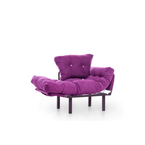 Atelier Del Sofa Fotelja, Ljubičasta, Nitta Single - Purple slika 8