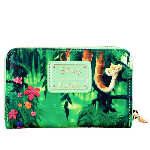 LOUNGEFLY DISNEY JUNGLE BOOK BARE NECESSITIES ZIP AROUND WALLET slika 3