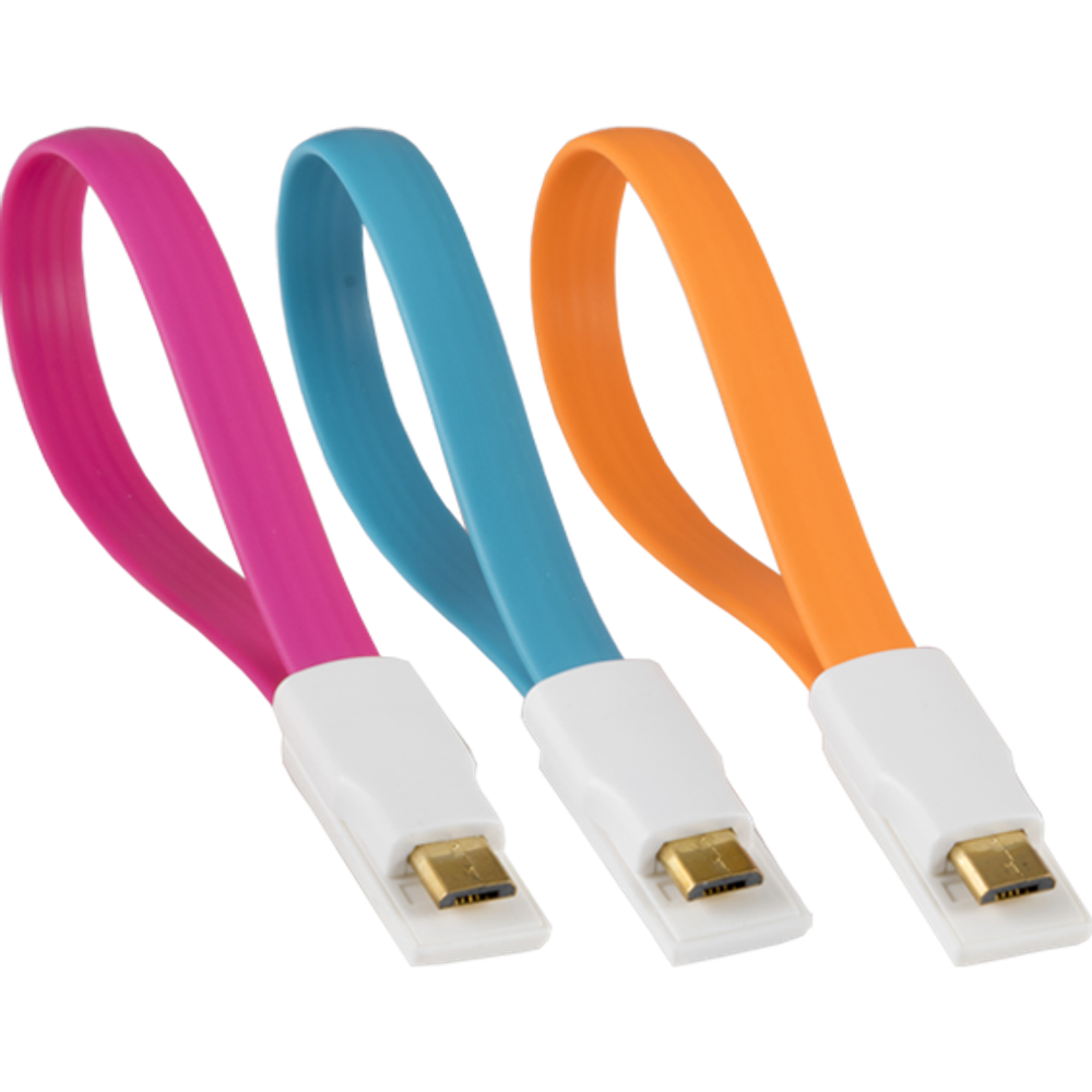home USB A na USB micro kabl, 2.1A, dužina 21,5cm, flat - SA 050/M slika 1