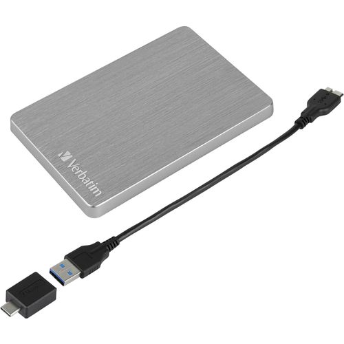 Verbatim Alu Slim HDD 2TB Grey (53665) slika 2