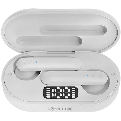 Tellur flip true WIRELESS earphones - WHITE slika 3