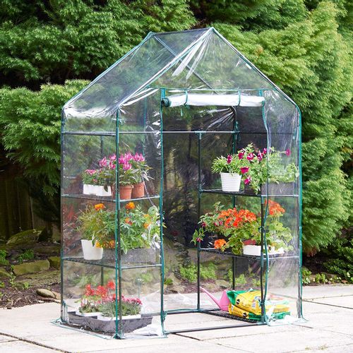 VonHaus greenhouse 193 x 73 x 143cm slika 8