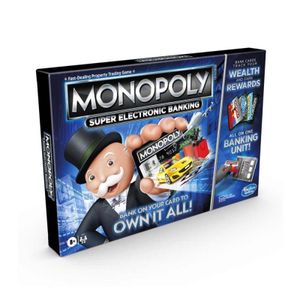 Hasbro Gaming Društvena igra Monopoly Super Electronic Banking