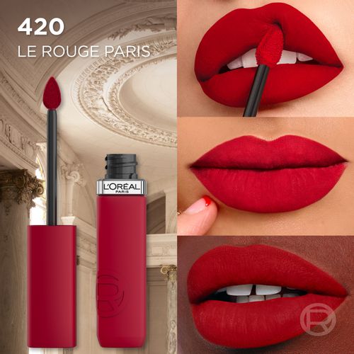 L'Oreal Paris Infaillible Matte Resistance tekući ruž 420 true romance slika 4