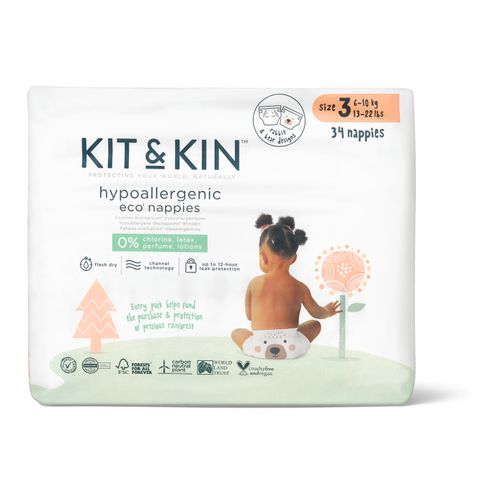 KIT&amp;KIN pelene veličina 3, (6-10 kg) 32 kom 54134N slika 1