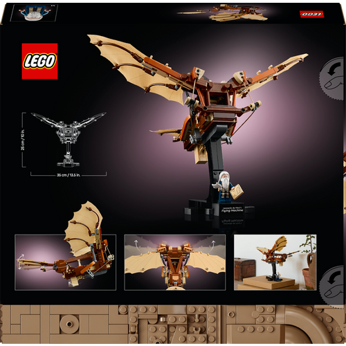 LEGO® ICONS 10363 Leteći stroj Leonarda da Vincija slika 9