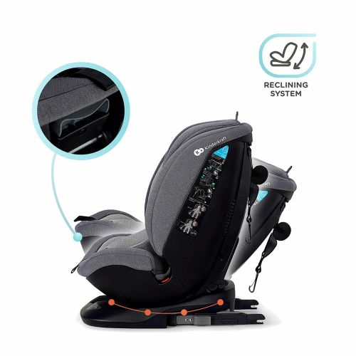 Kinderkraft autosjedalica XPEDITION 0-36 kg Isofix, siva slika 73