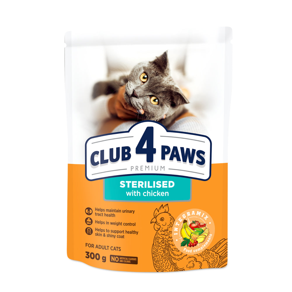 Club 4 Paws hrana za mačke Sterilised 300g  slika 1