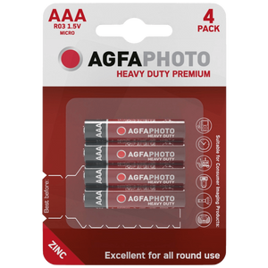 Agfa Zinc baterije, AAA, 1.5 V, blister 4 kom. - AAA B4