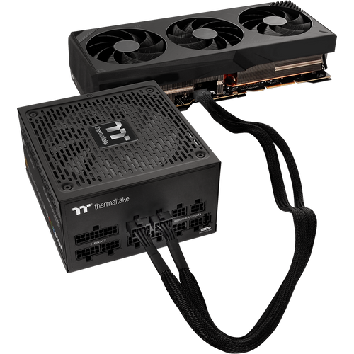 Thermaltake sleeved PCIE GEN 5 splitter cable slika 7