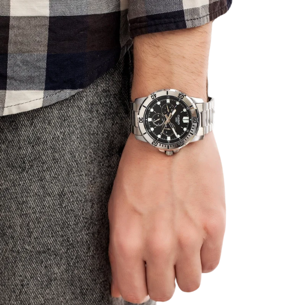 RUČNI SAT CASIO MTP-VD300D-1EUDF slika 2