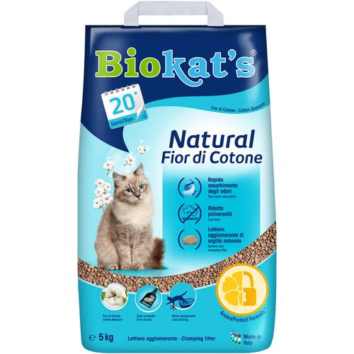 Biokat's Pijesak za mačke Natural cotton Blossom 5 kg slika 1