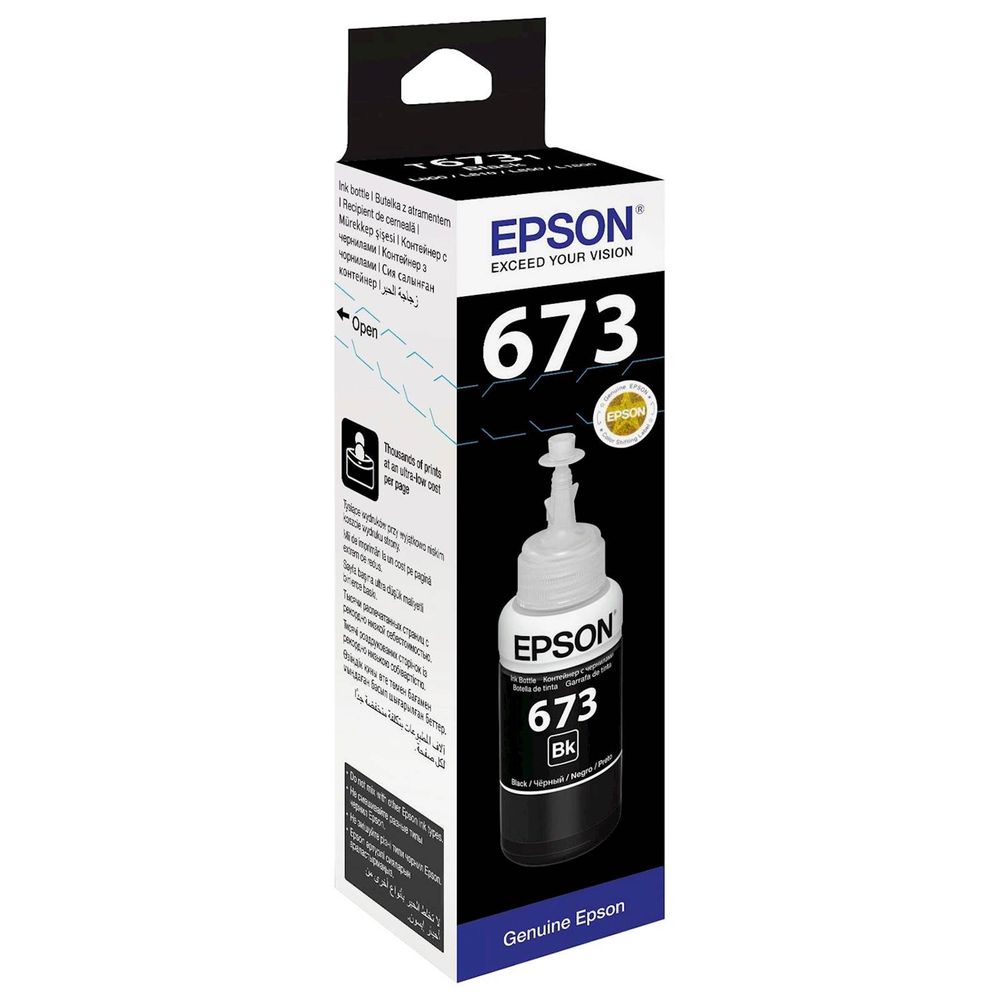 Tinta EPSON EcoTank ITS T6731 Black 70ml slika 1