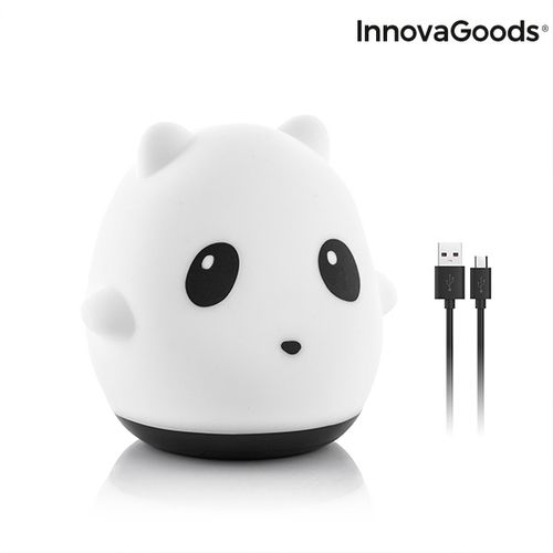 InnovaGoods Panda silikonska punjiva svjetiljka na dodir 12x11x11cm slika 1
