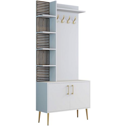 Viyana D - White, Gold White
Gold Hall Stand slika 5