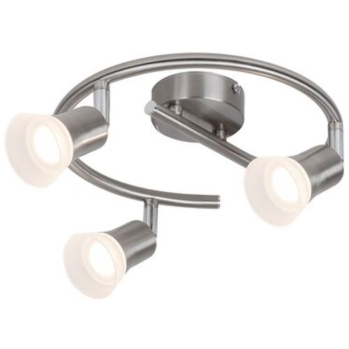 Rabalux Riley spot, saten hrom/opal, LED 3X4W Spot rasveta slika 2