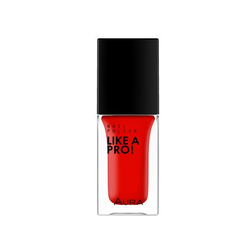 AURA Like a PRO! lak za nokte! 126 Coral Red slika 1