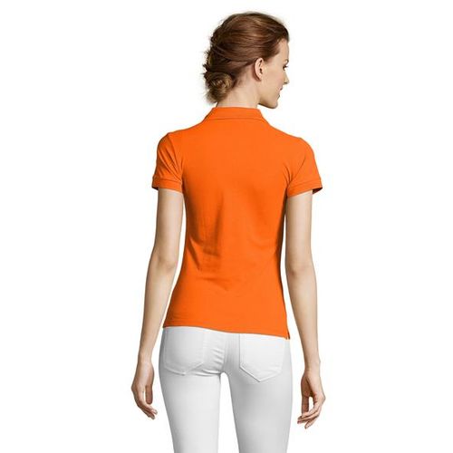 PEOPLE ženska polo majica sa kratkim rukavima - Narandžasta, S  slika 4