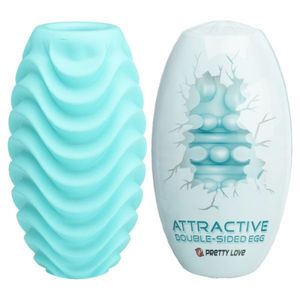 Jaje masturbator Double Sided Egg Blue