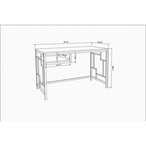 Woody Fashion Studijski stol Brookline slika 6