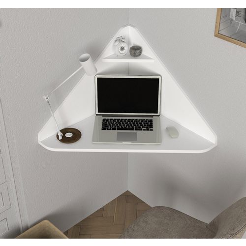 Woody Fashion Radni stol, Bijela boja, Homeoffice - White slika 1