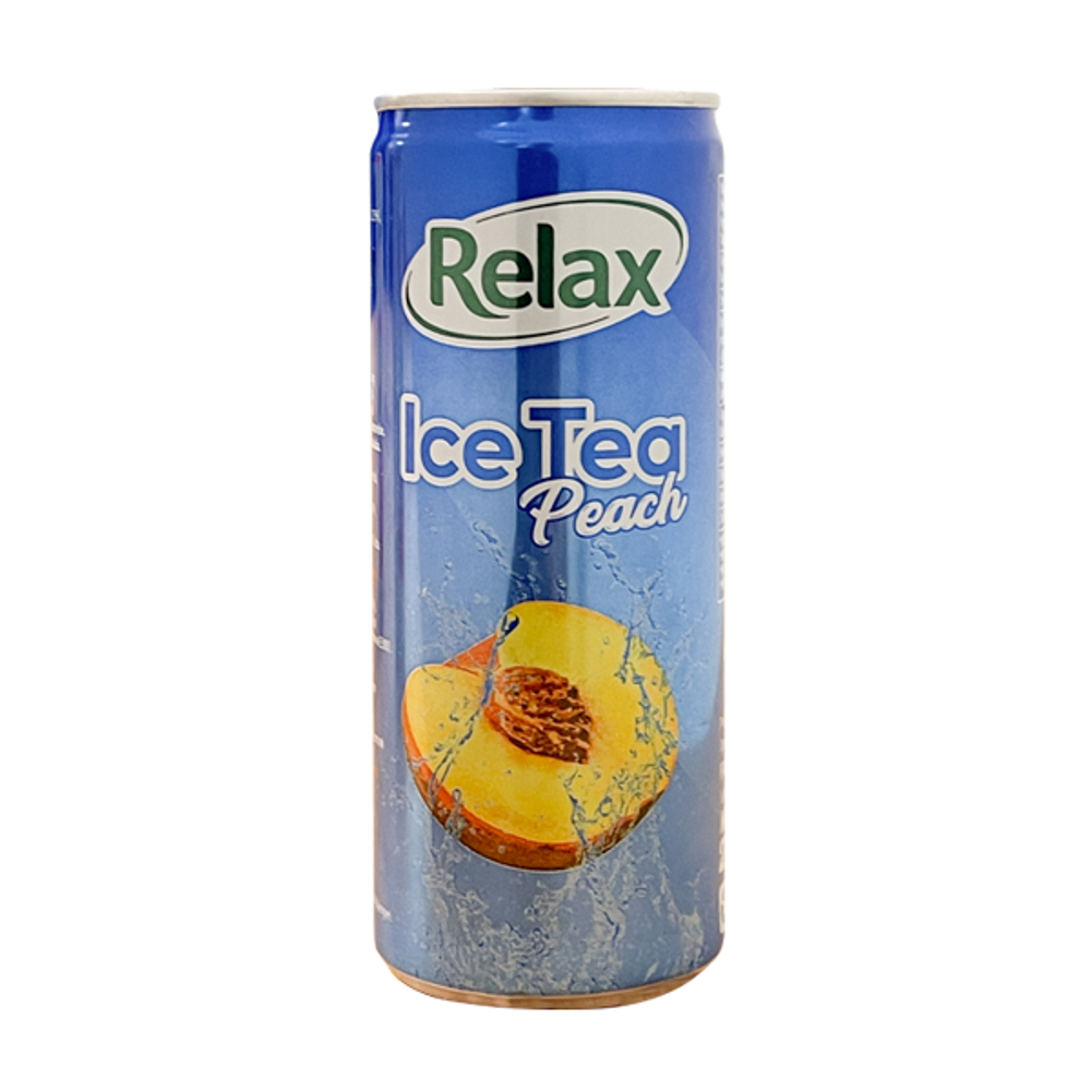Relax Ice Tea ledeni čaj Breskva limenka 250ml slika 1