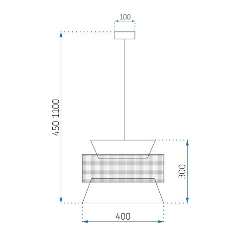 TOOLIGHT Viseća svjetiljka APP987-1CP slika 13