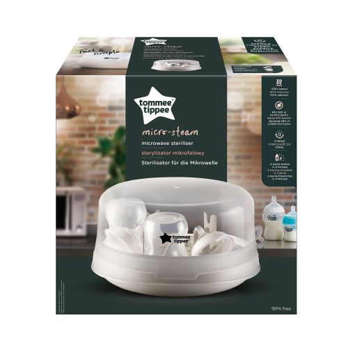 Tommee Tippee Closer to nature Parni sterilizator za mikrovalnu pećnicu slika 2