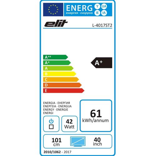 Elit LED TV 40" L-4017ST2  slika 2