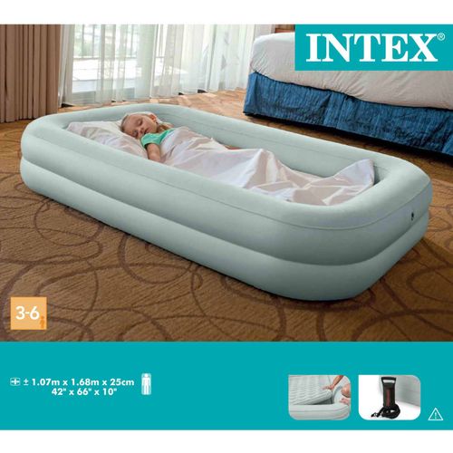 Intex zračni krevet Kidz Travel Bed Set 107 x 168 x 25 cm 66810NP slika 7