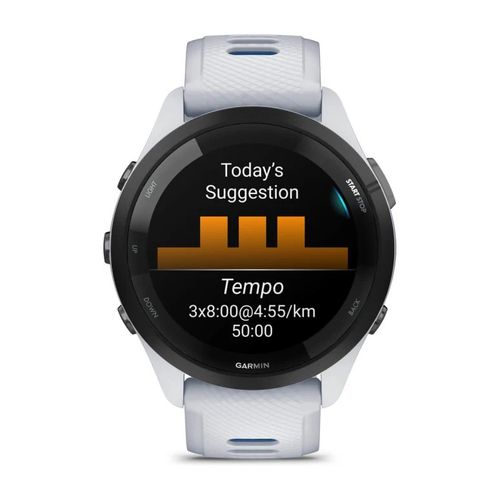 Garmin Forerunner 265 Whitestone tidal blue slika 3