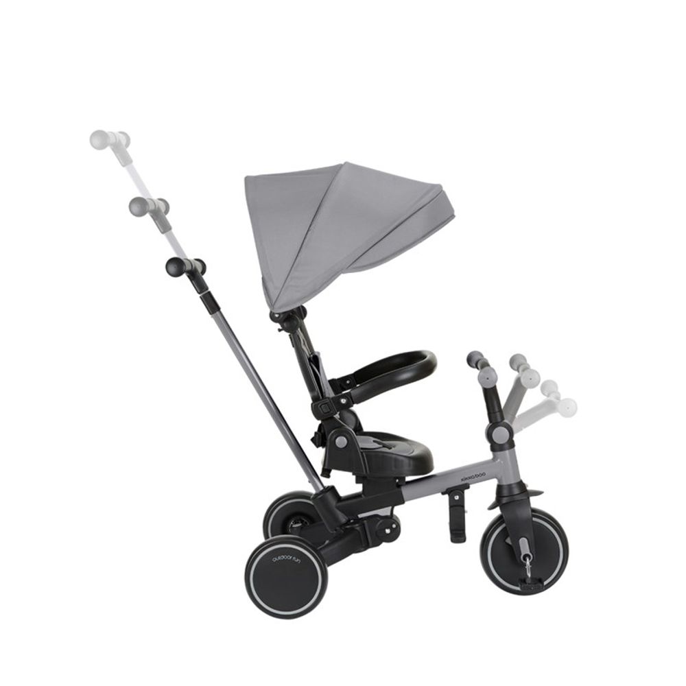 Kikka Boo Sklopivi tricikl 8U1 Aluma, Grey slika 6