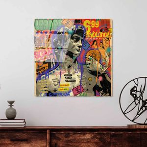 UV-839 - Dekorativna Slika na Kaljenom Staklu, 50 x 50 cm, Višebojna