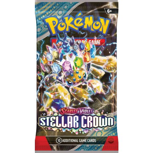 POKEMON TCG: SCARLET & VIOLET: STELLAR CROWN - BOOSTER PAKET slika 3