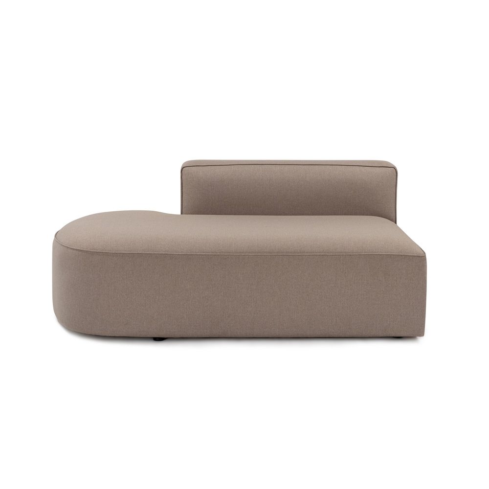 Mora (X-Oval-L1-O1-O1-R1) Svijetlosmeđi Kutni Sofa slika 8