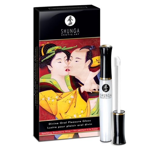 Shunga sjaj za usne jagoda Oral Pleasure Gloss slika 1