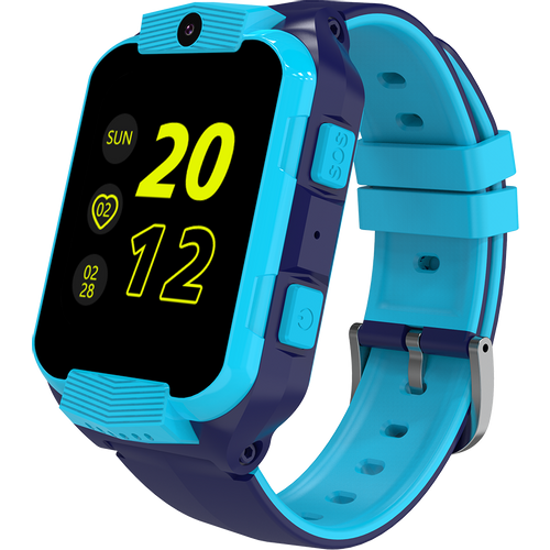 Kids smartwatch Canyon Cindy KW-41, 1.69"IPS colorful screen 240*280, ASR3603C, Nano SIM card, 192+128MB, GSM(B3/B8), LTE(B1.2.3.5.7.8.20) 680mAh battery, built in TF card: 512MB, compatibility with iOS and android, Blue, host: 53.3*42.3*14.5mm strap: 230*20mm, 36g slika 2